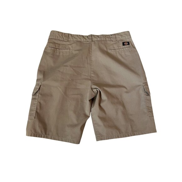 Dickies Khaki Cargo Shorts Men's Size 40 Durable Comfort Casual Short - Picture 6 of 7